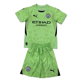 Manchester City Fotbollströjor Målvakt Barn 2024-25 Kortärmad
